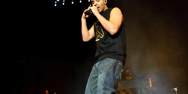 Drake performs hit single, "Forever" for the crowd at the BJC in 2011.