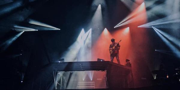 Electric music and Dubstep beats performed on stage by Illenium at BJC